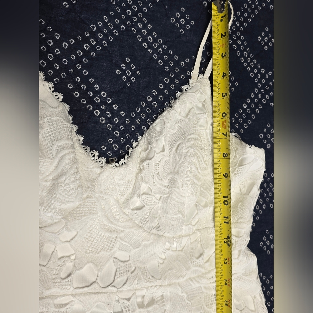 Lulu's White Lace Midi Dress - Picture 12 of 12